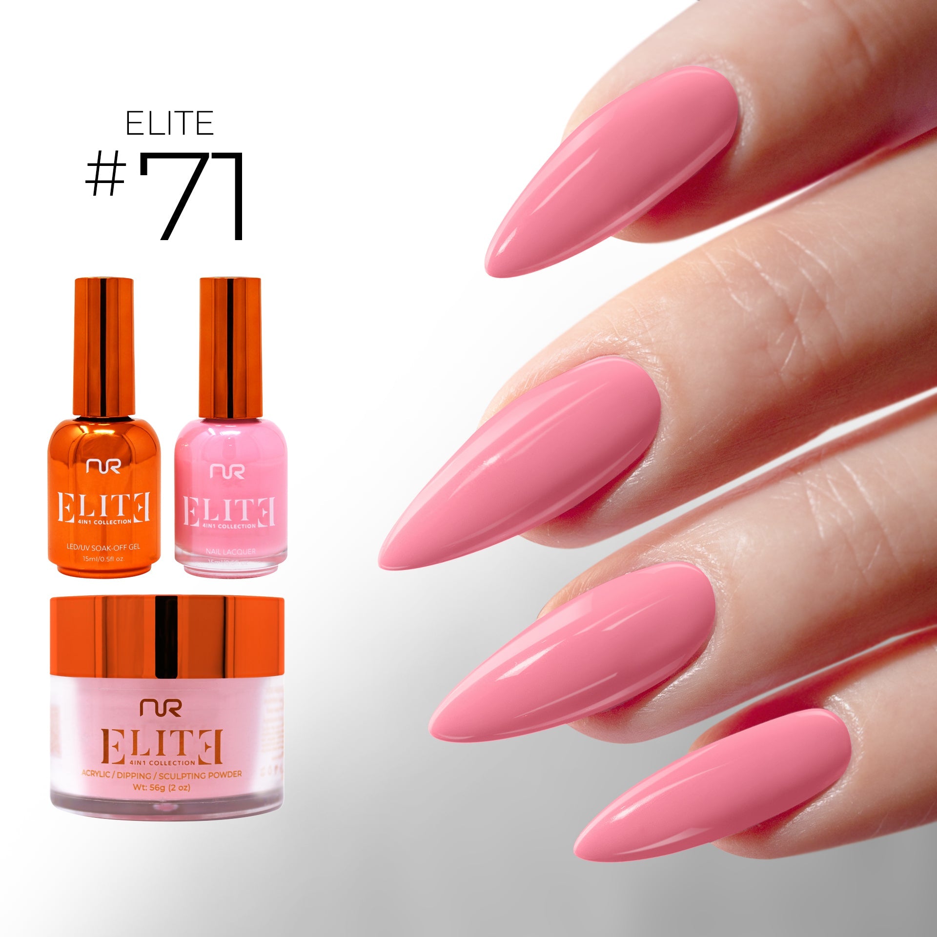 Elite 4 in 1 #071 Pink Shell