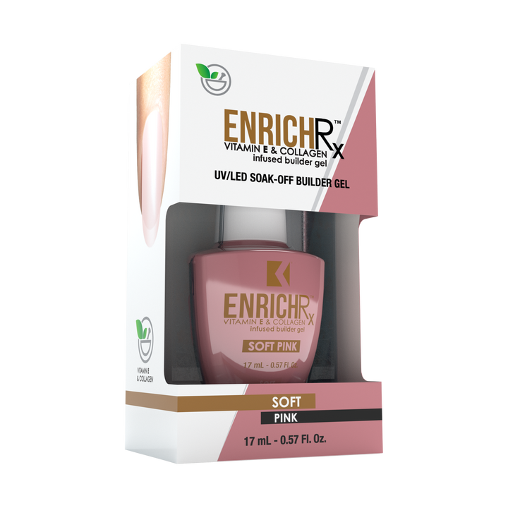 ENRICHRx Infused Builder Gel 0.57 fl. oz. - Soft Pink