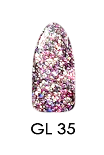 Chisel Acrylic & Dipping 2oz - Glitter GL35 - Glitter Collection