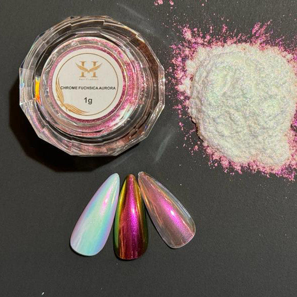 HANG Chrome Effects Powder - Fuchsica Aurora #23 1G