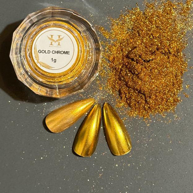 HANG Chrome Effects Powder - Gold Chrome #4 1G