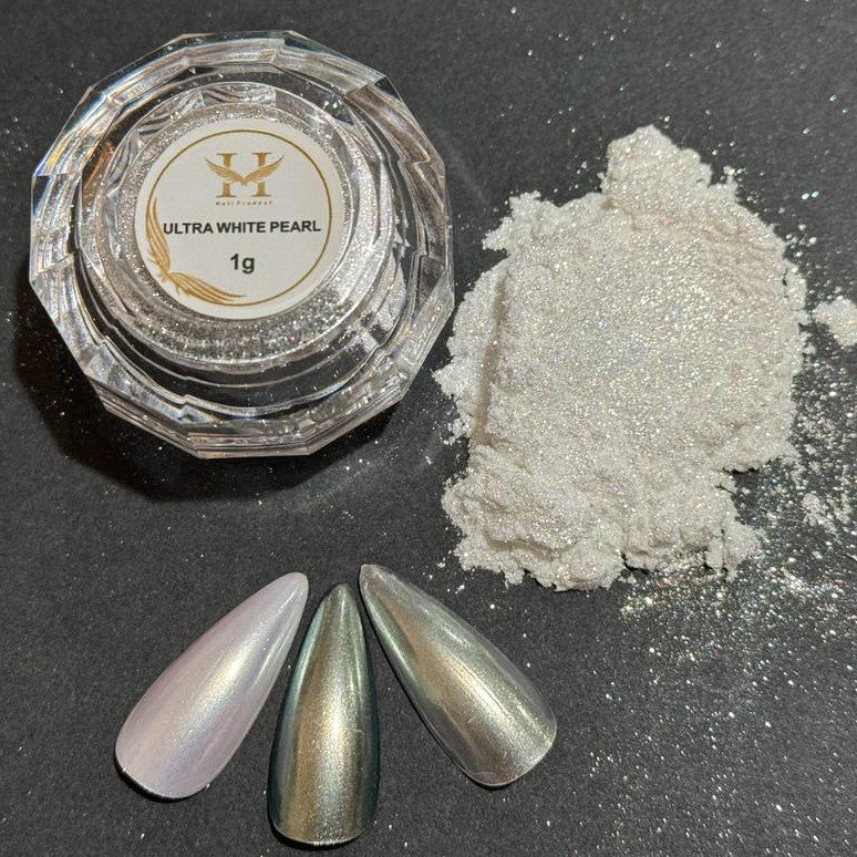 HANG Chrome Effects Powder - Ultra White Pearl Chrome #2 1G