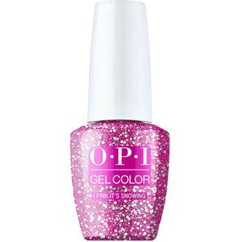 Opi Gel Color I pink it's snowing HPP15