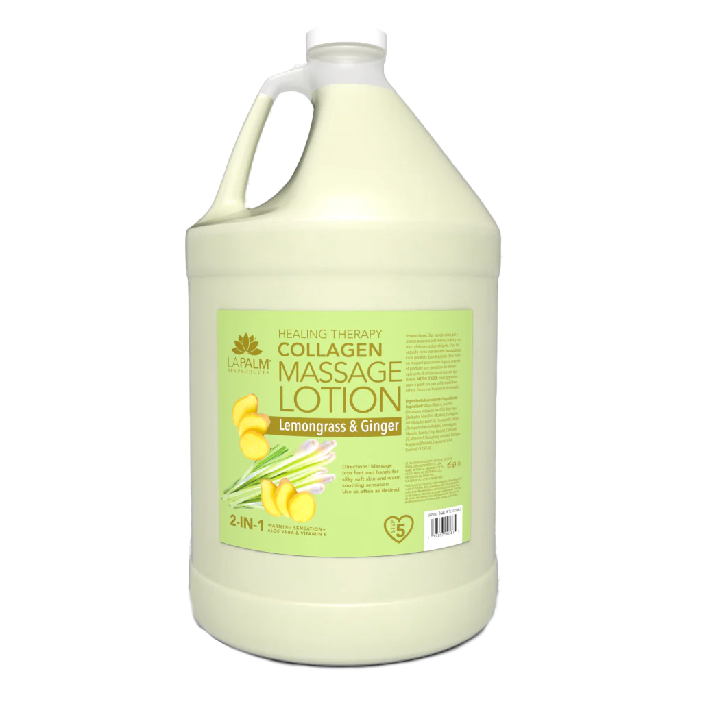 Healing Therapy Massage Lotion Lemongrass & Ginger