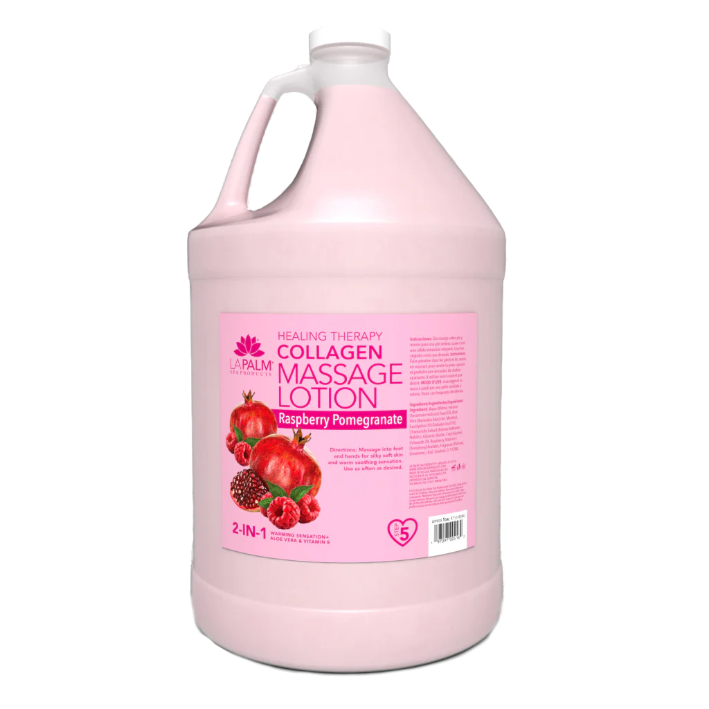 Healing Therapy Massage Lotion Raspberry Pomegranate