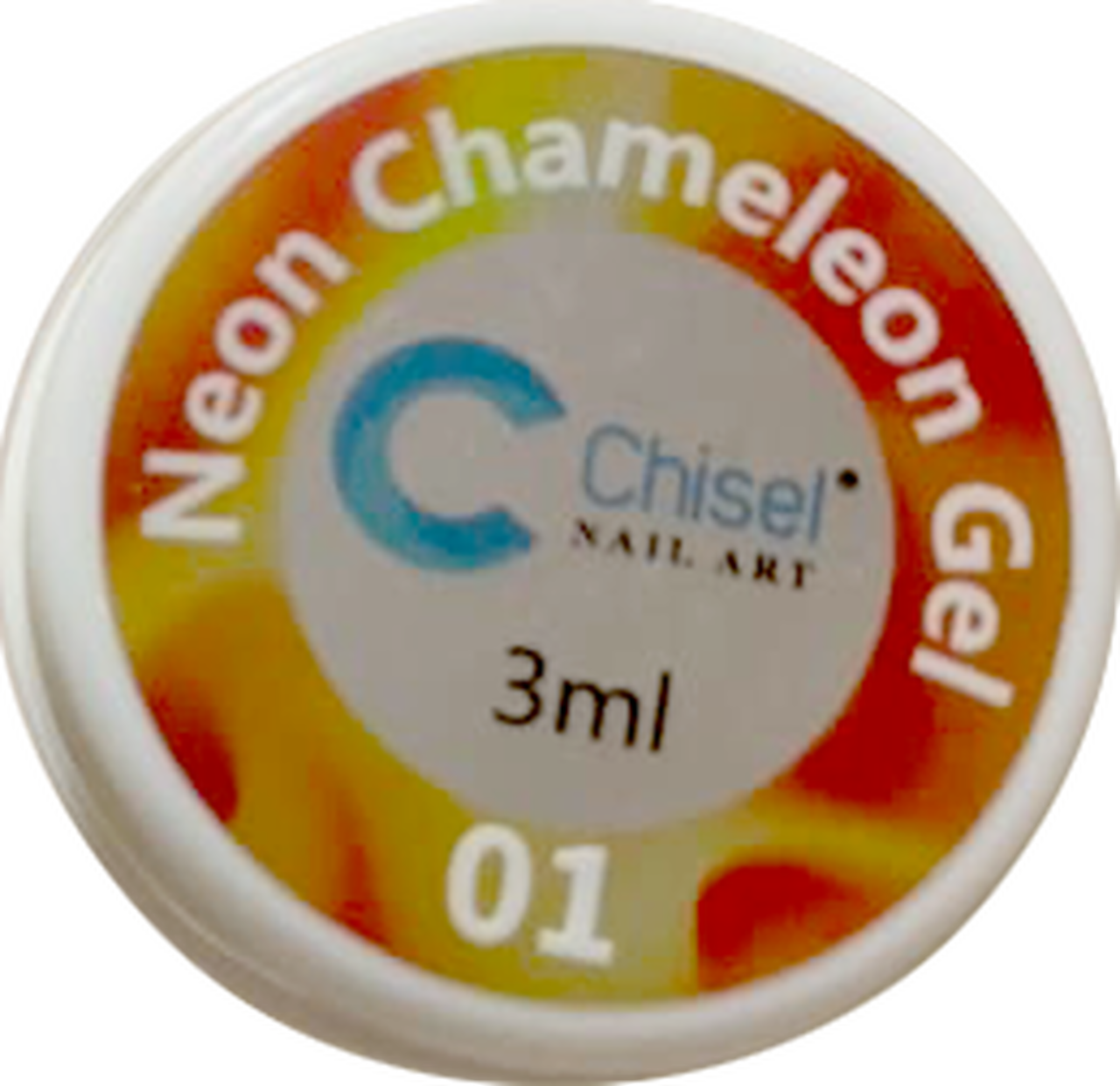 Chisel Painting Neon Chameleon Gel #1 (Red)