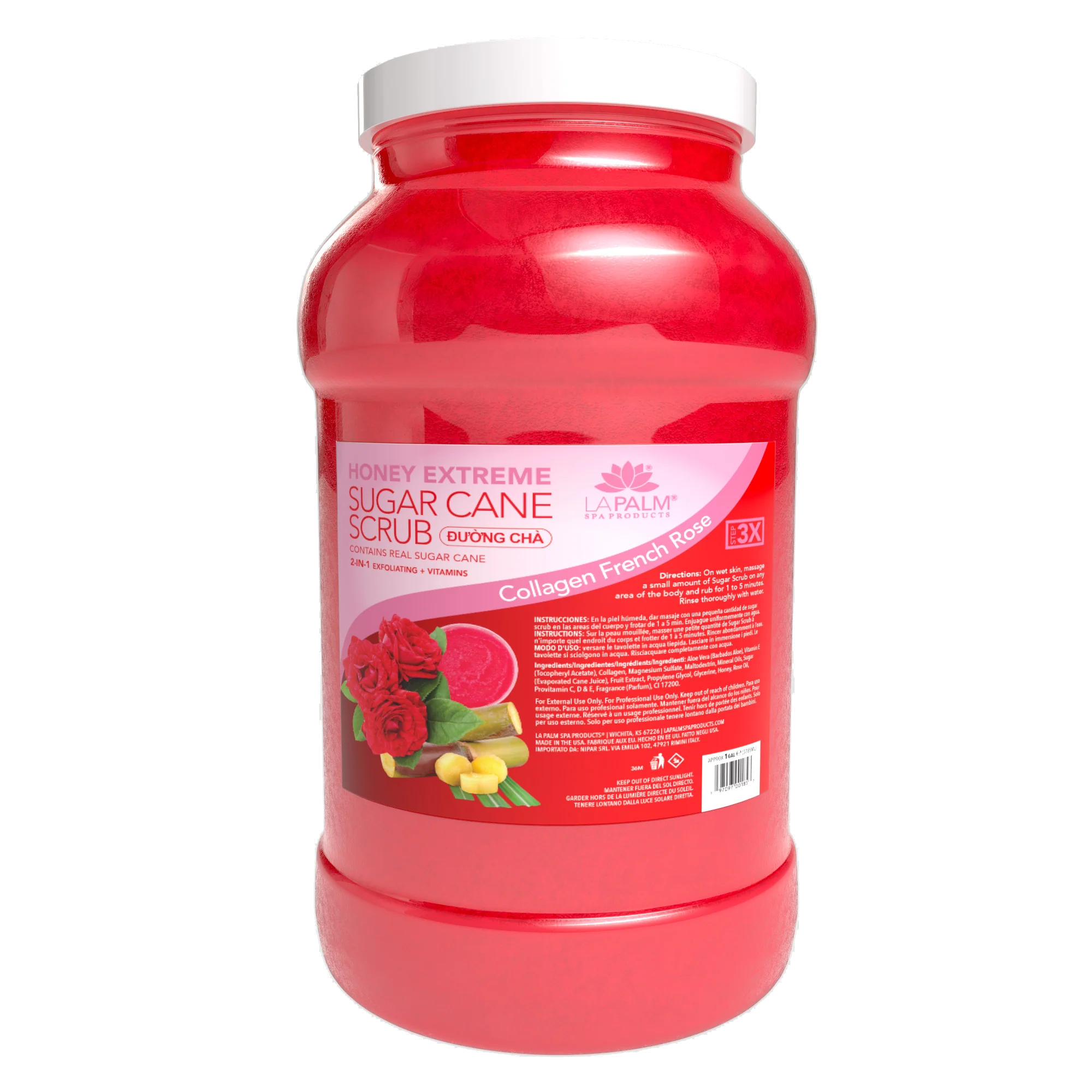 Honey Extreme Sugar Scrub French Rose