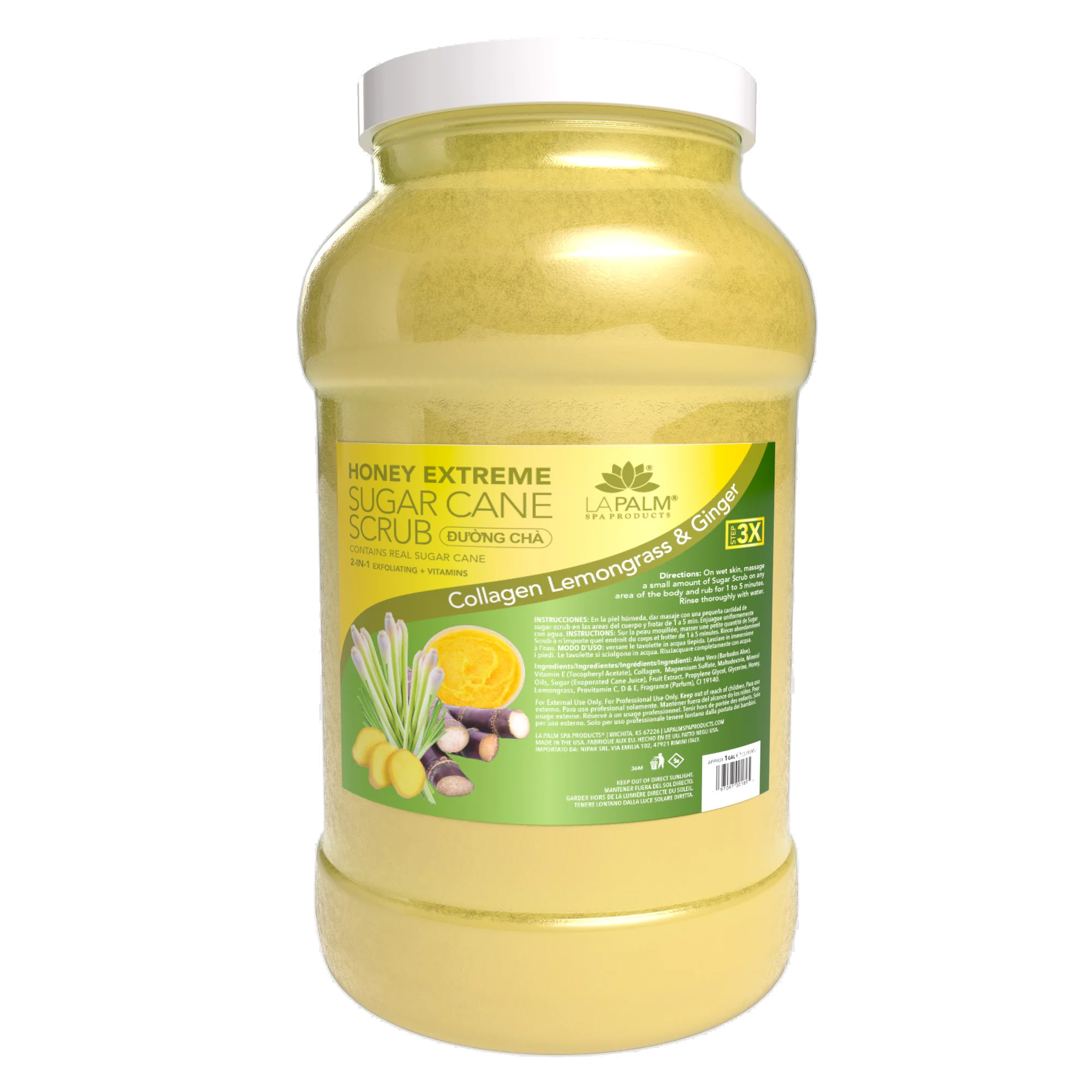 Honey Extreme Sugar Scrub Lemongrass & Ginger