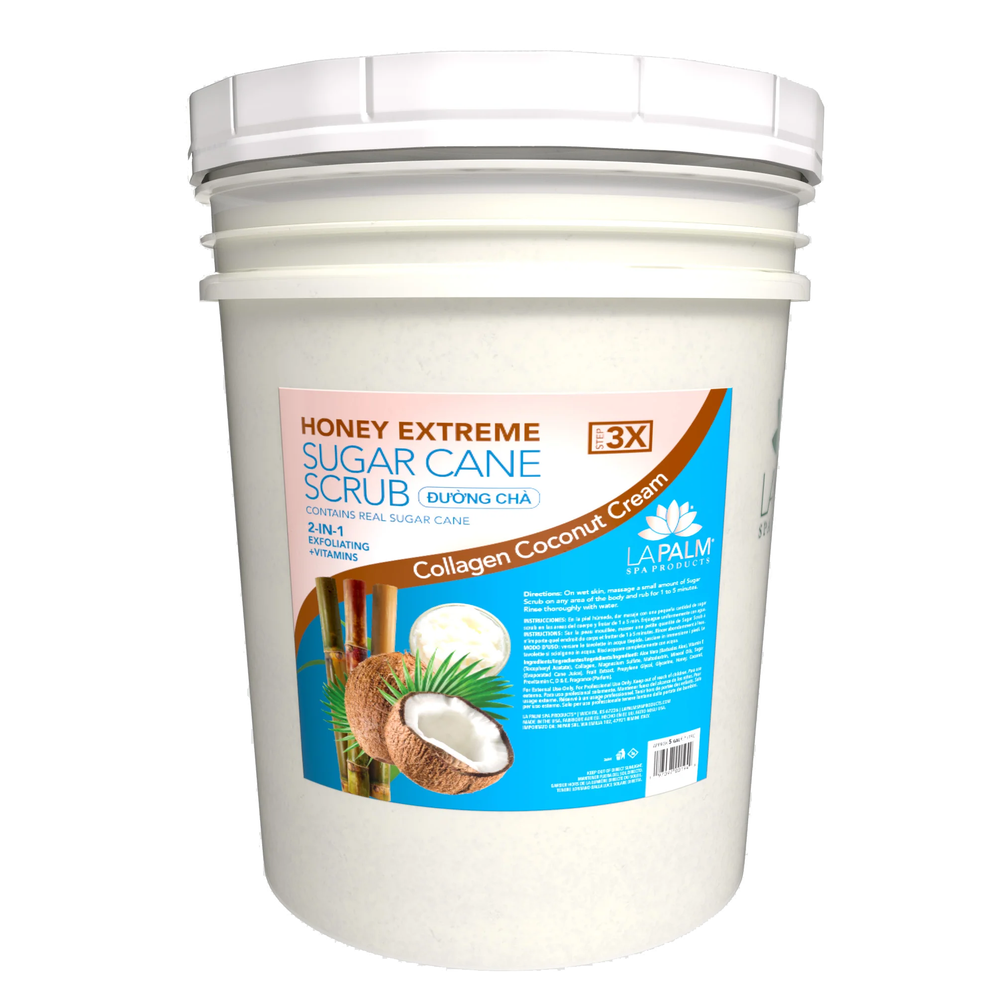 Honey Extreme Sugar Scrub Coconut Cream