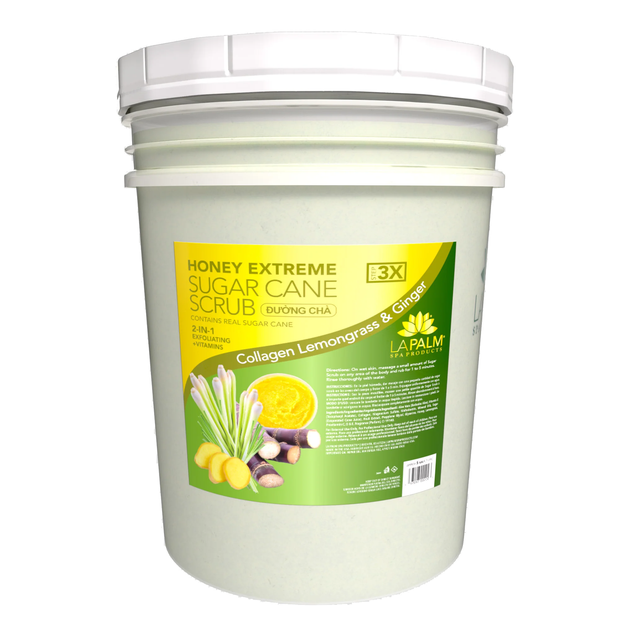 Honey Extreme Sugar Scrub Lemongrass & Ginger