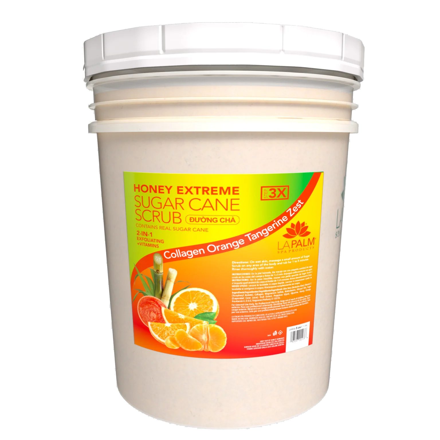 Honey Extreme Sugar Scrub Orange Tangerine Zest
