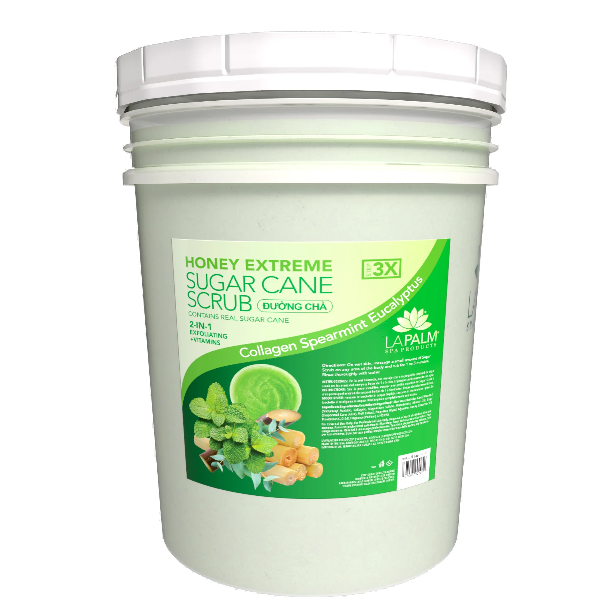 Honey Extreme Sugar Scrub Spearmint Eucalyptus