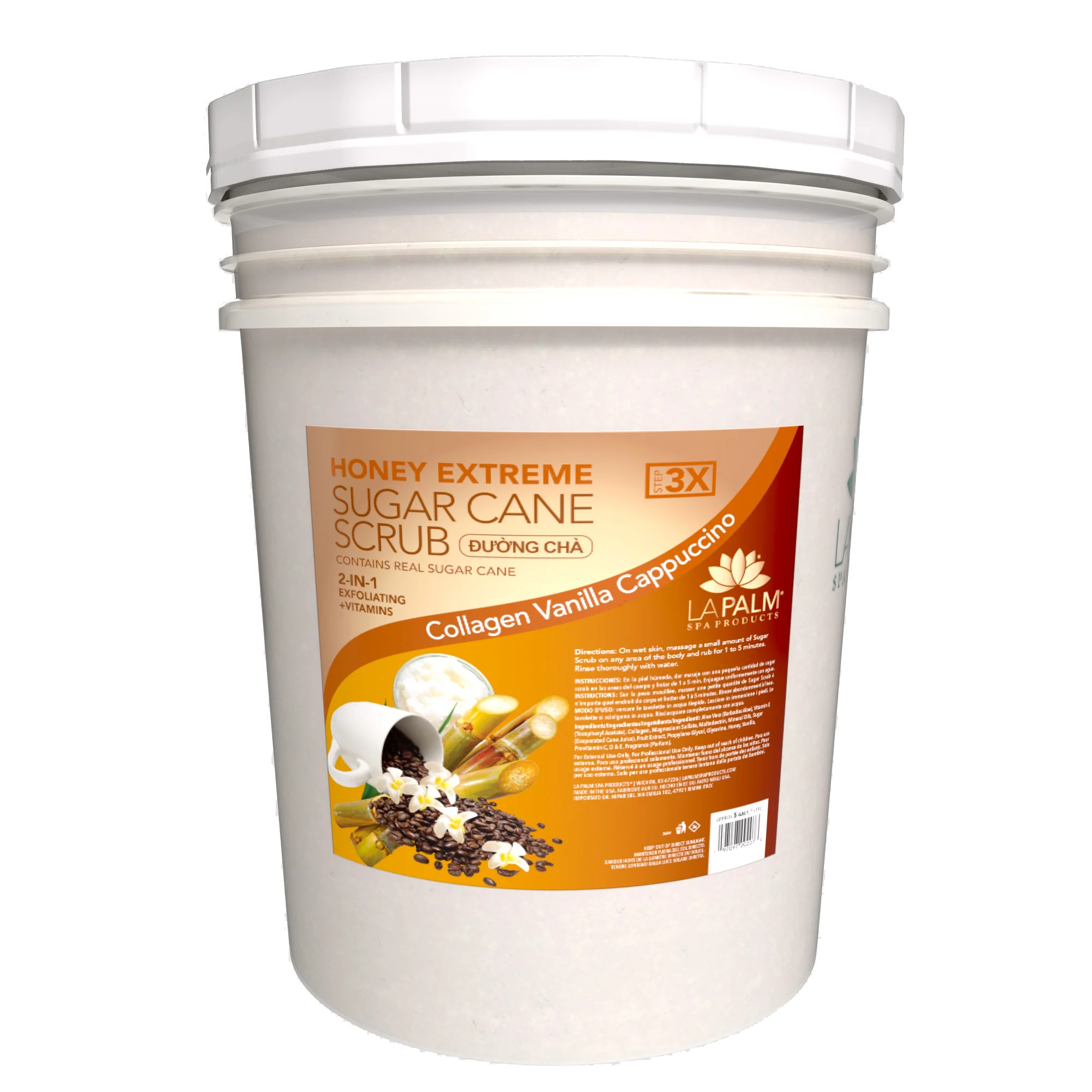 Honey Extreme Sugar Scrub Vanilla Cappuccino