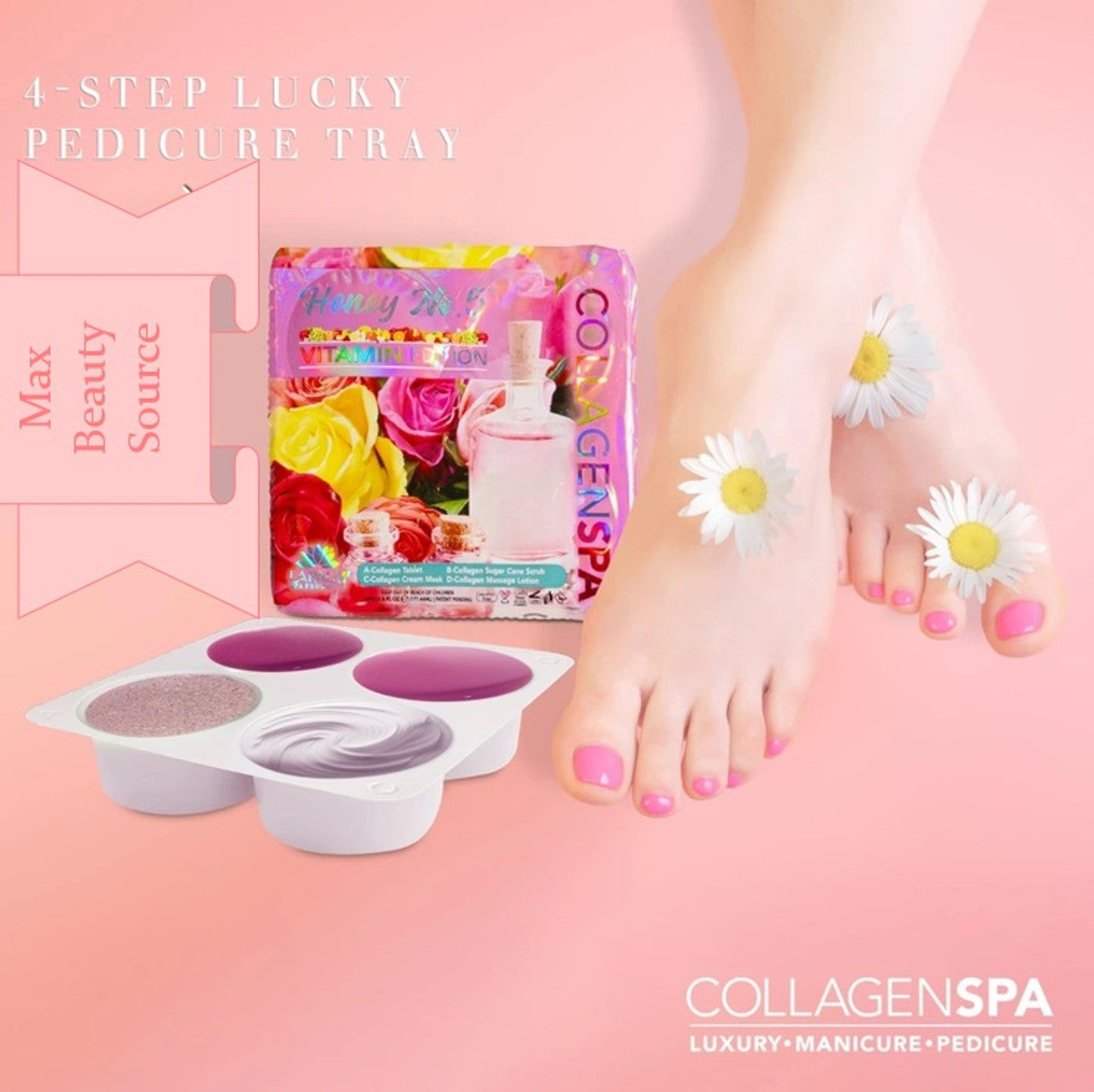 Lapalm Collagen Spa 4 Steps Pedi Tray - No. 5