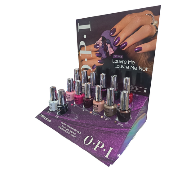 OPI Fall 2026 Infinite Shine 14pc Vac Tray Display 14PC Vault Must-Haves #ISDF009