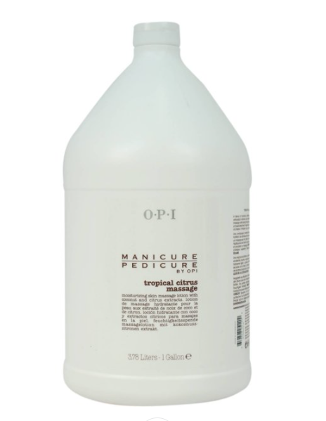 OPI Manicure Pedicure Tropical Citrus Massage 1 gallon