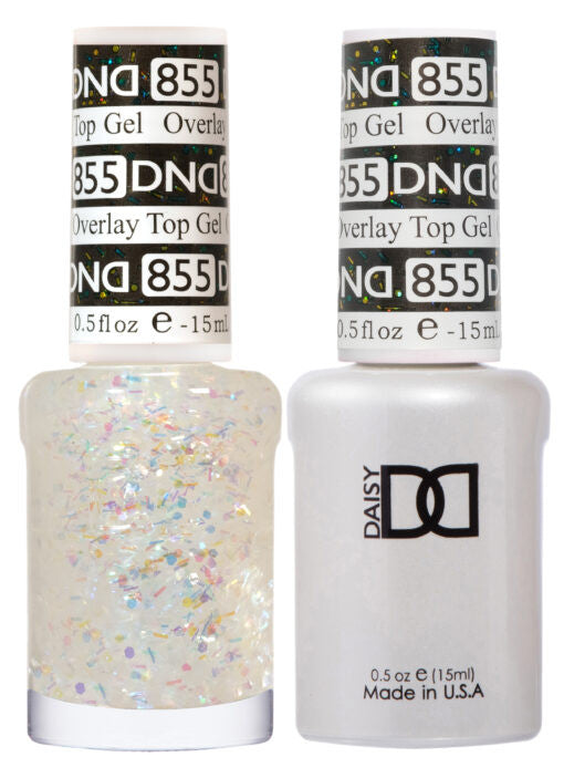 DND Duo Overlay Top Gel #855
