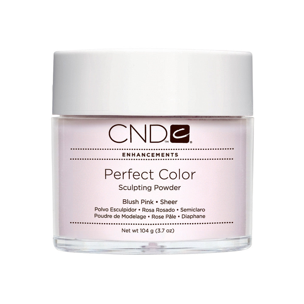 CND - PERFECT COLOR SCULPTING POWDERS - BLUSH PINK - SHEER 3.7 Oz. / 104 g