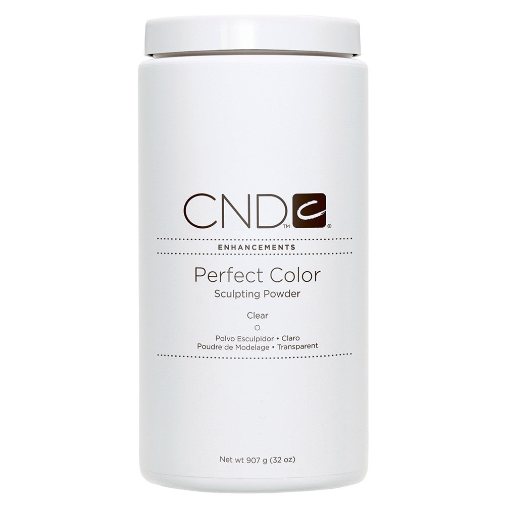 CND - PERFECT COLOR SCULPTING POWDERS - CLEAR 32 Oz. / 907 g
