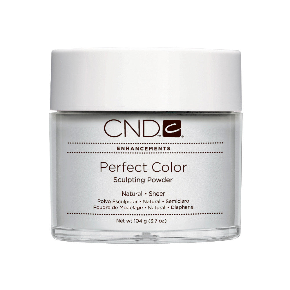 CND - PERFECT COLOR SCULPTING POWDERS - NATURAL - SHEER 3.7 Oz. / 104 g