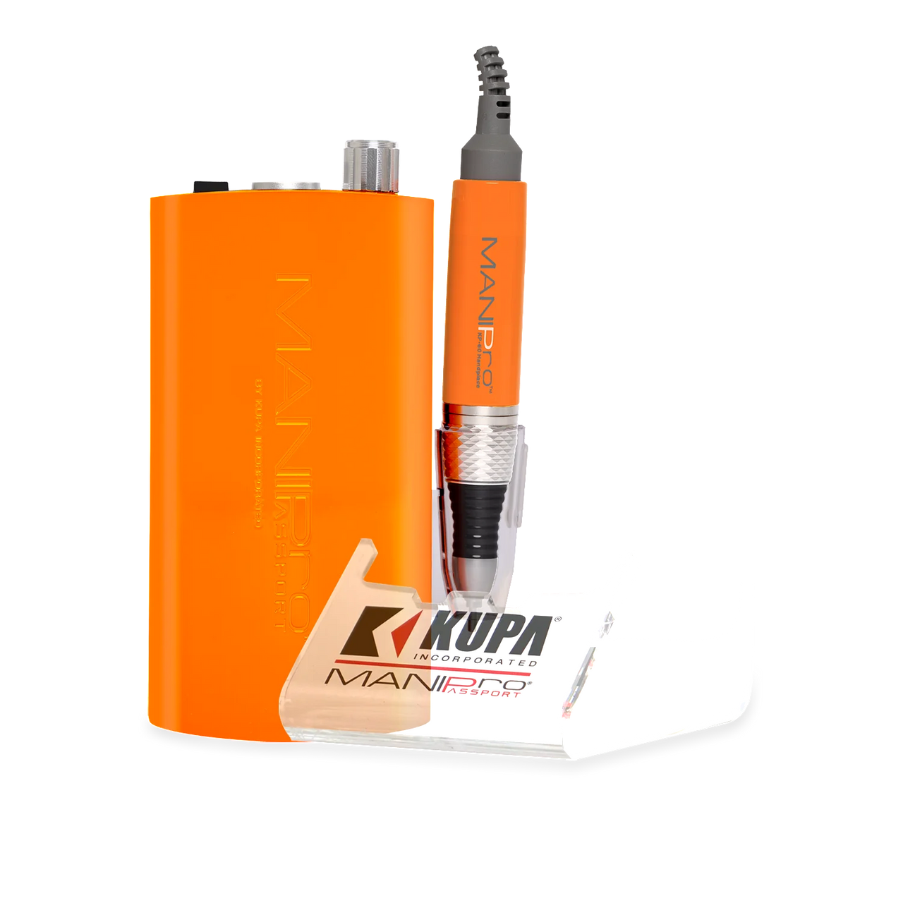KUPA MANIPRO PASSPORT - SUNSET BLVD ORANGE + KP60 Handpiece