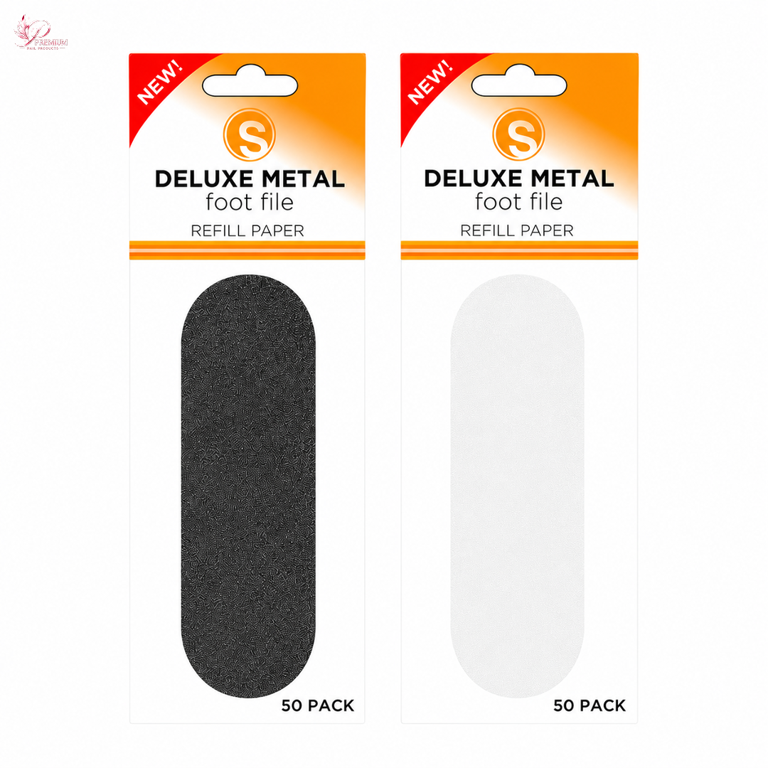 Sunny Deluxe Metal Foot File Refill Grit Coarse 50pcs/Pack