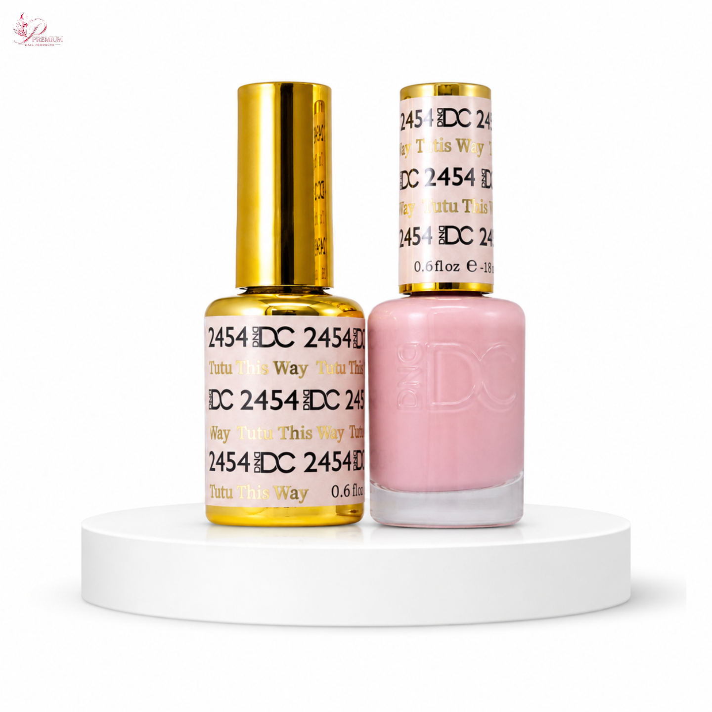 DND DC Duo Gel #2454 Tutu This Way