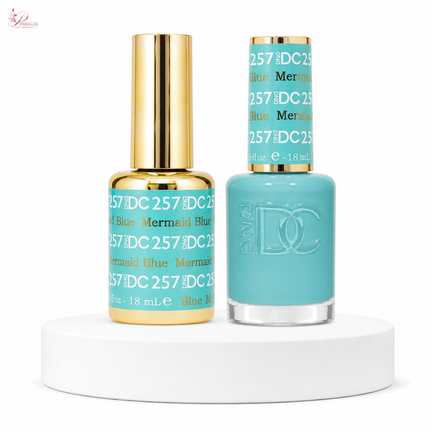 DND DC Duo Gel #257 MERMAID BLUE
