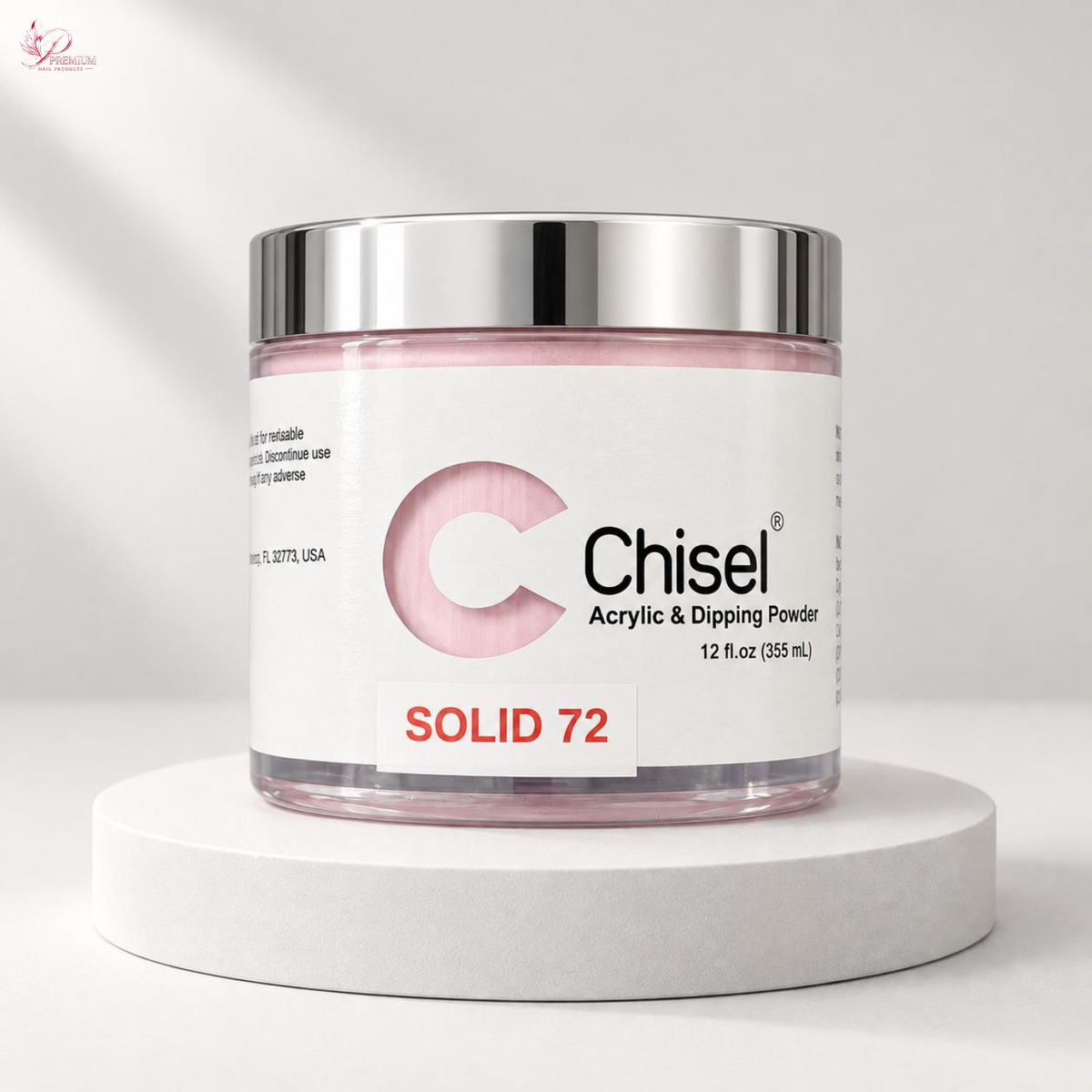 Chisel Dip Powder Refill 12oz - SOLID 72