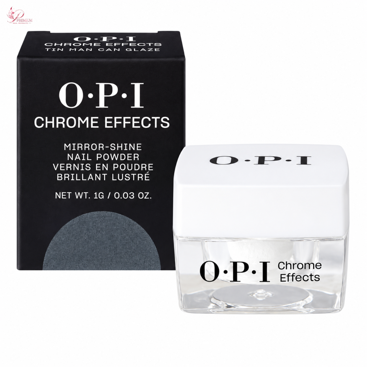 OPI - Chrome Effects - Tin Man Can Glaze 1g