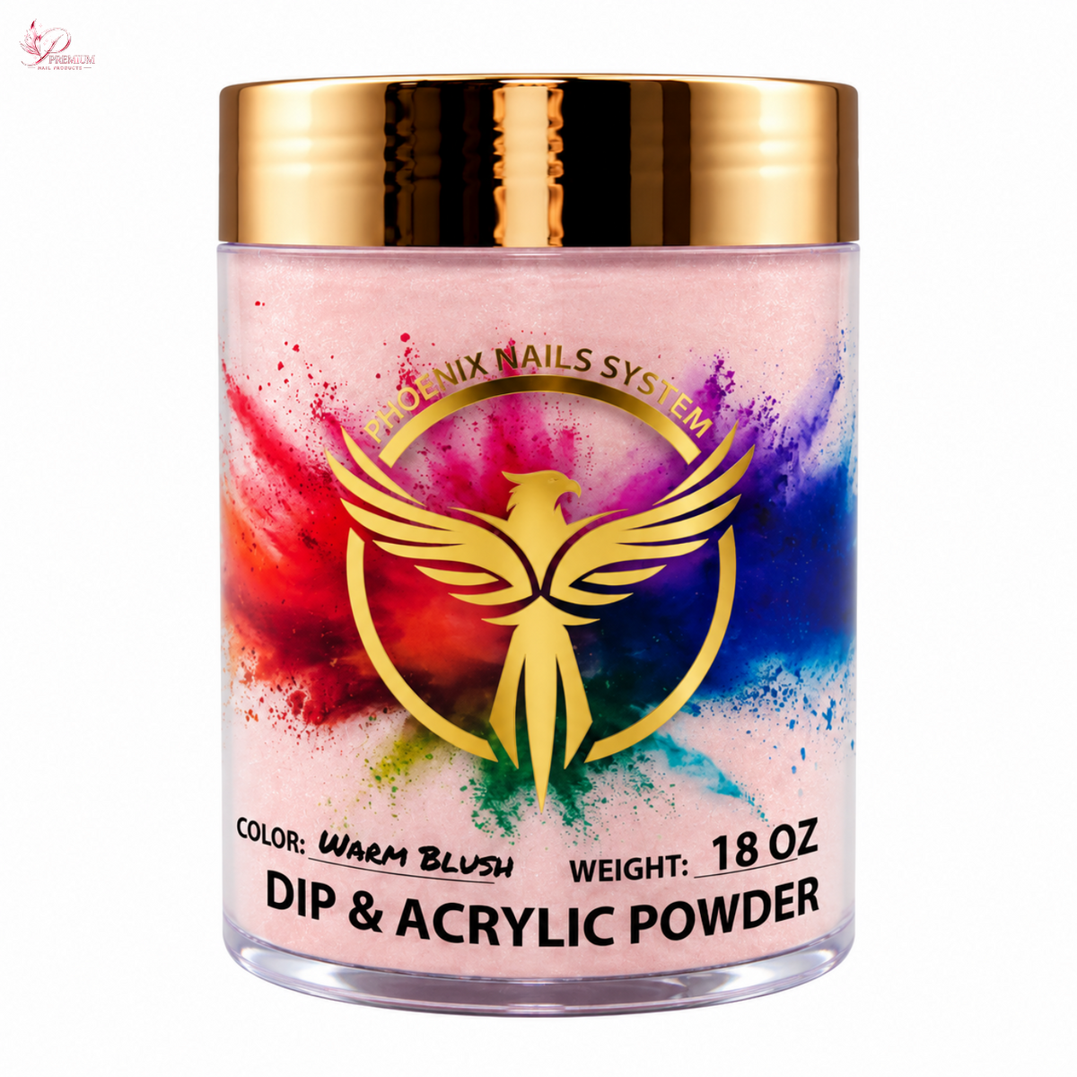 Phoenix Dip & Acrylic Powder 18oz - S10 (Warm Blush)
