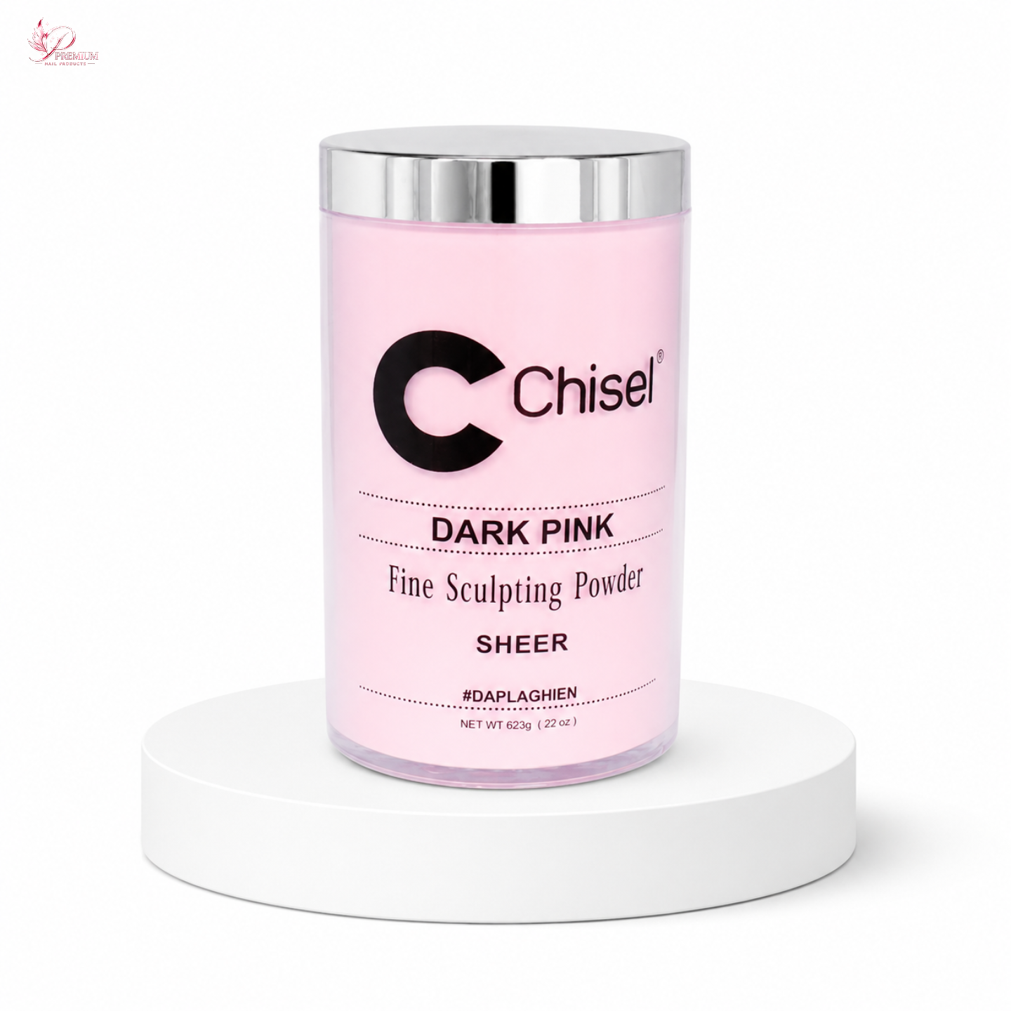Chisel Fine Sculpting Powder 22 oz - Dark Pink