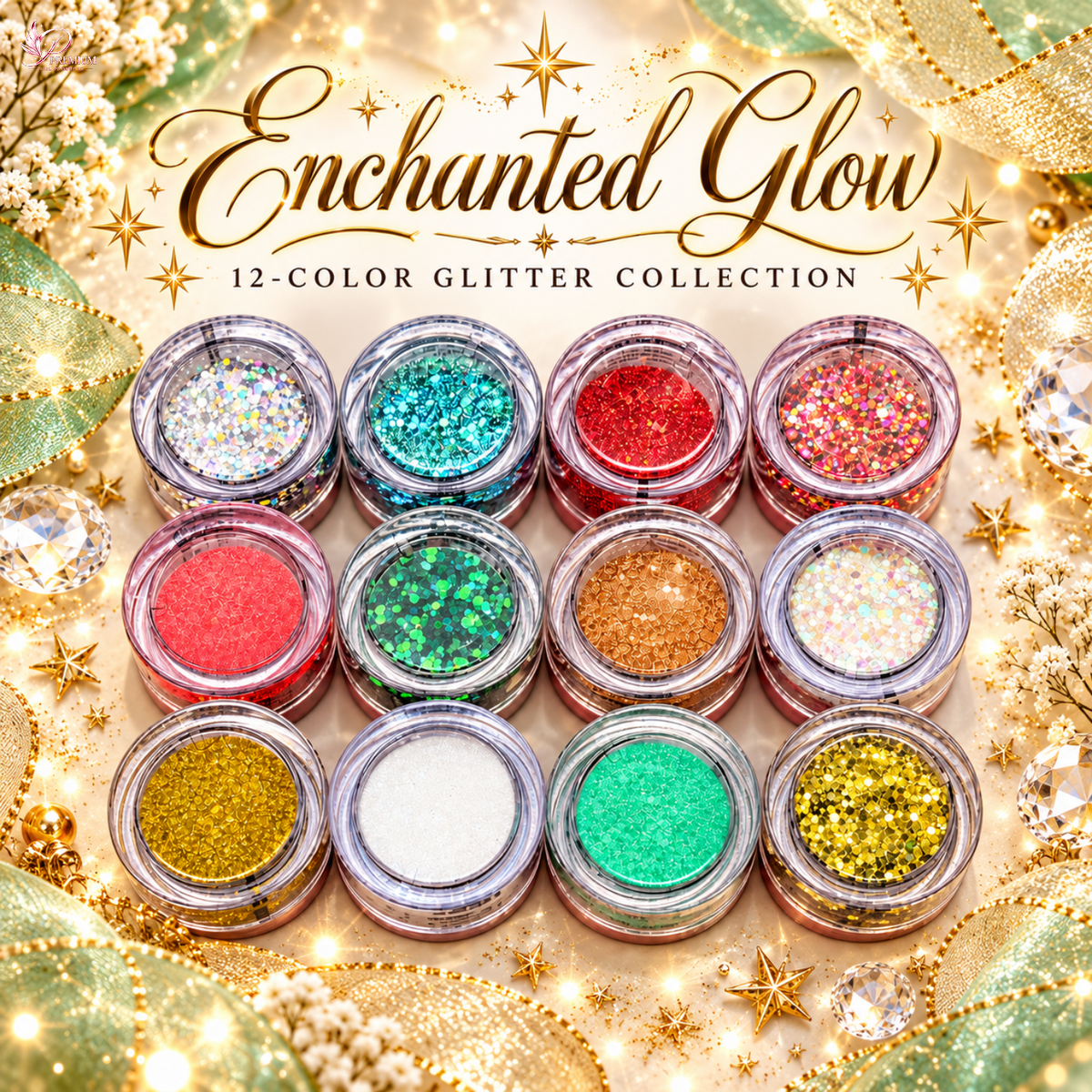 MS Glitter Collection 12 Colors - BUY 1 GET 1 FREE