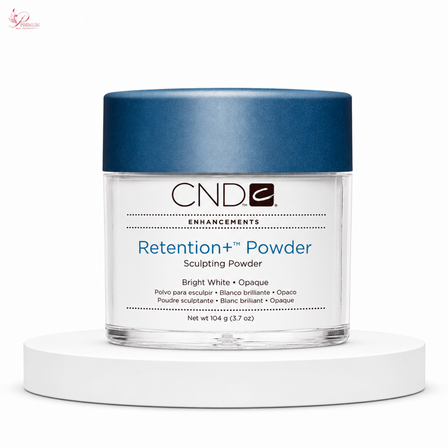 CND Retention+ Sculpting Powder Bright White Opaque 3.7oz