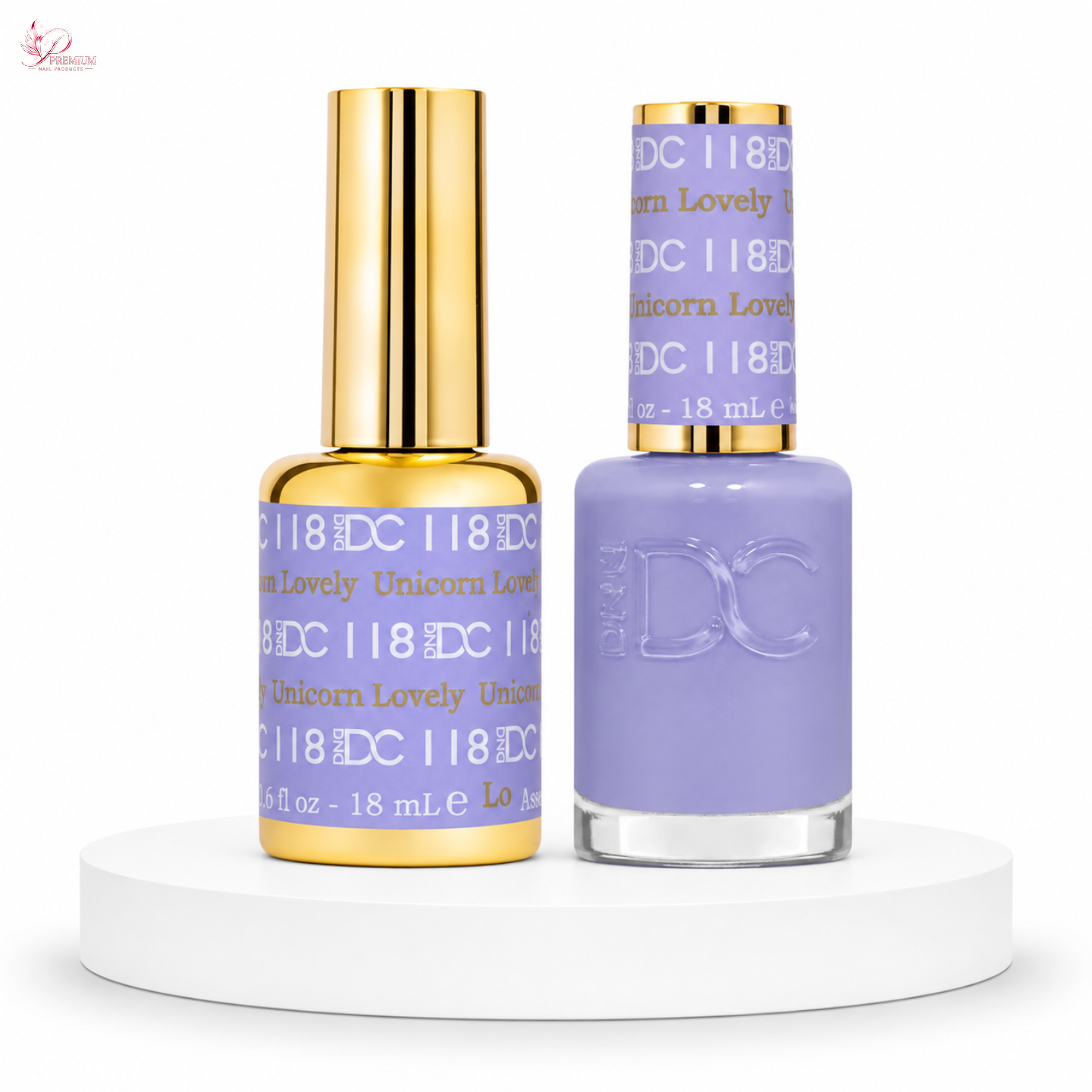 DND DC Duo Gel #118 UNICORN LOVELY