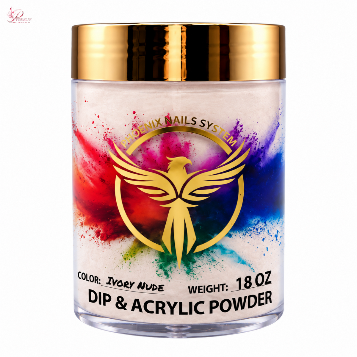 Phoenix Dip & Acrylic Powder 18oz - S04 (Ivory Nude)
