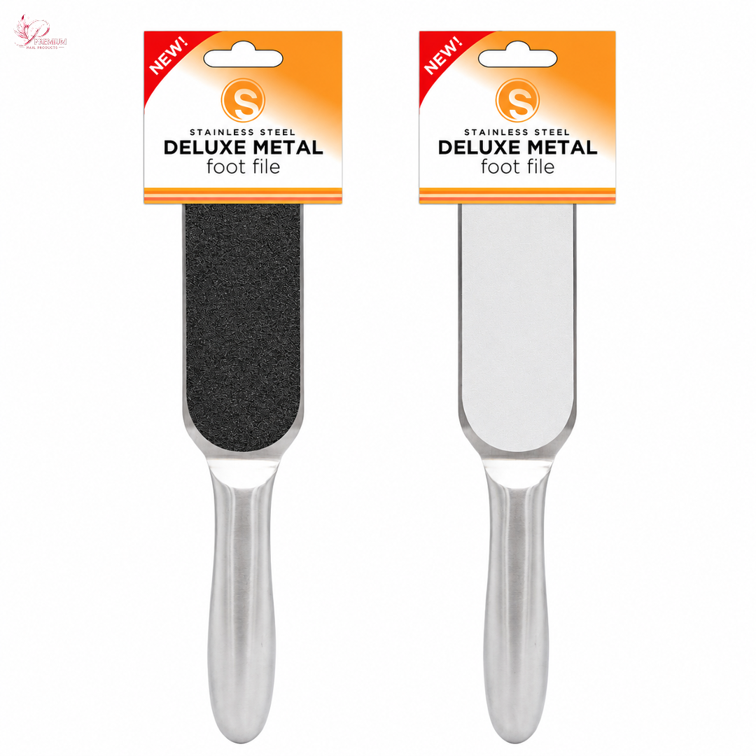Sunny Deluxe Metal Foot File - Free 2pcs Refill ( Coarse + Xcoarse )