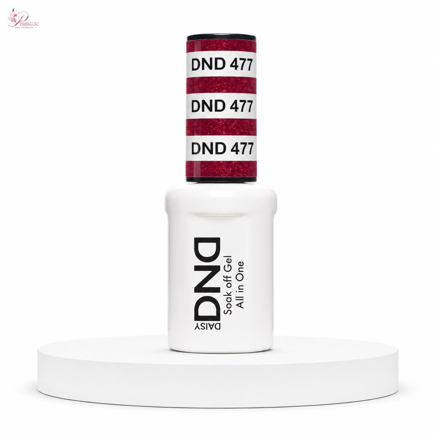 DND Duo Gel #477 Red Stone