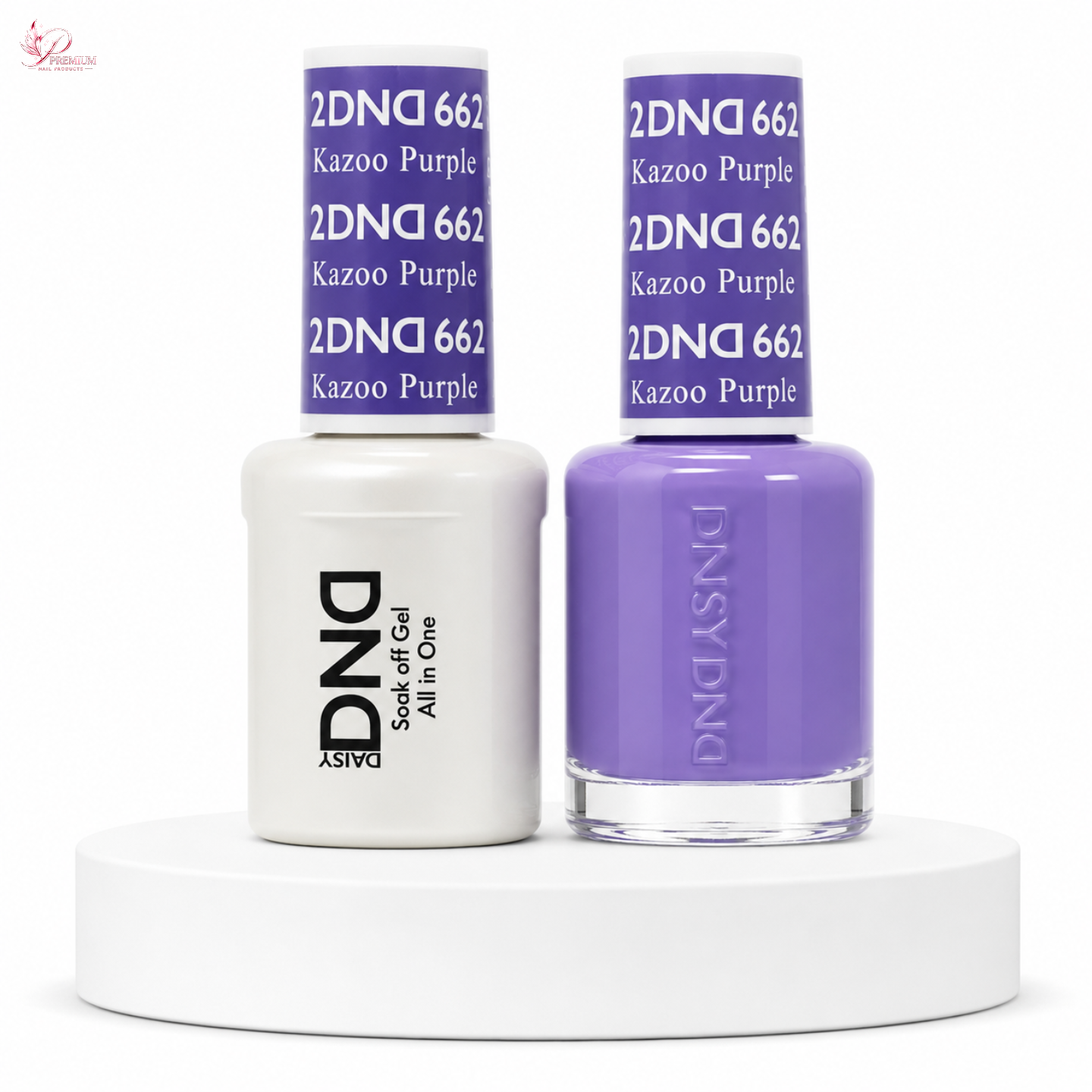 DND Duo Gel #662 KAZOO PURPLE