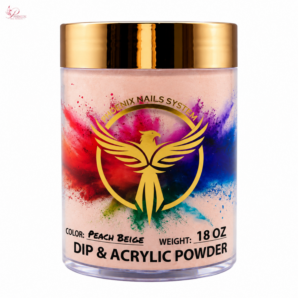 Phoenix Dip & Acrylic Powder 18oz - S11 (Peach Beige)