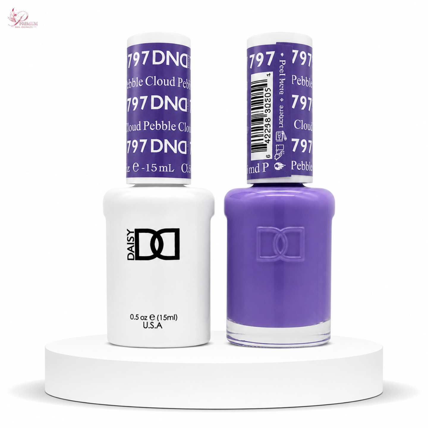 DND Duo Gel #797 Pebble Cloud