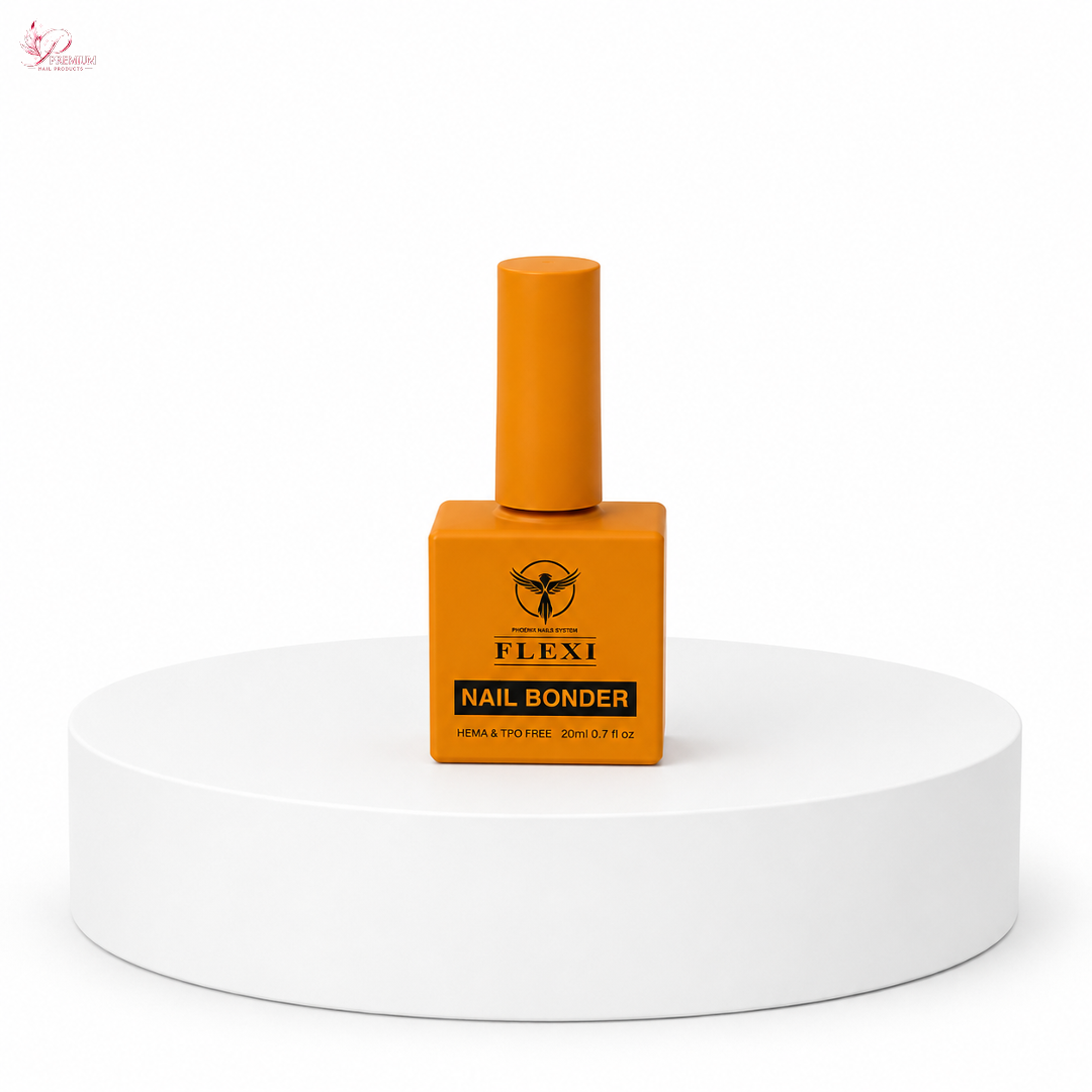 Phoenix - Flexi Nail Bonder (Sticky Bond) HEMA TPO FREE - Kit 8oz Free 6 (0.7 oz)