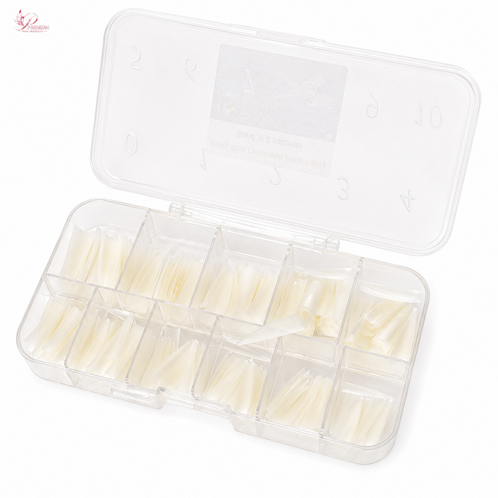 USN - Stiletto Natural Nail Tip 540/Box