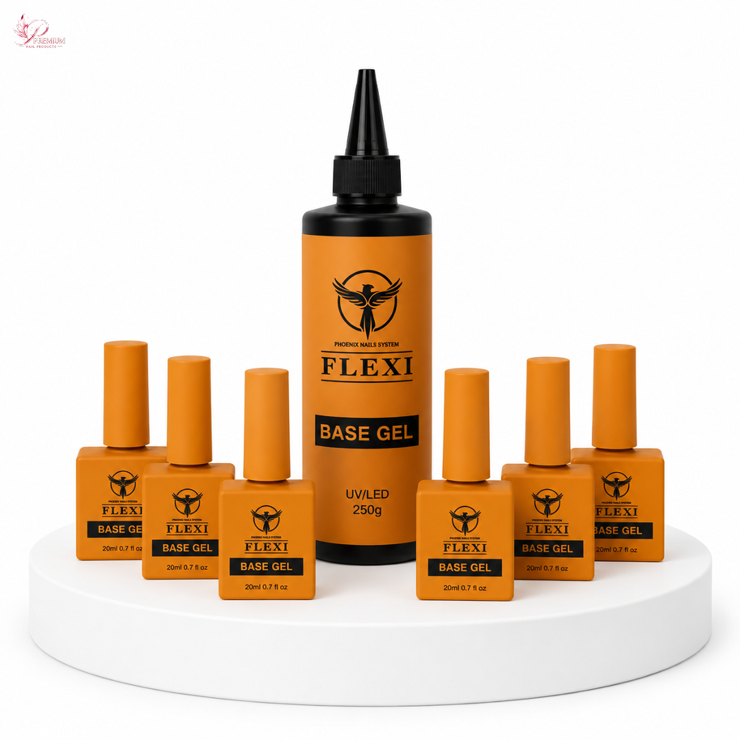 Phoenix - Flexi Base Coat (Super Base) - Kit 8oz Free 6 (0.7oz)