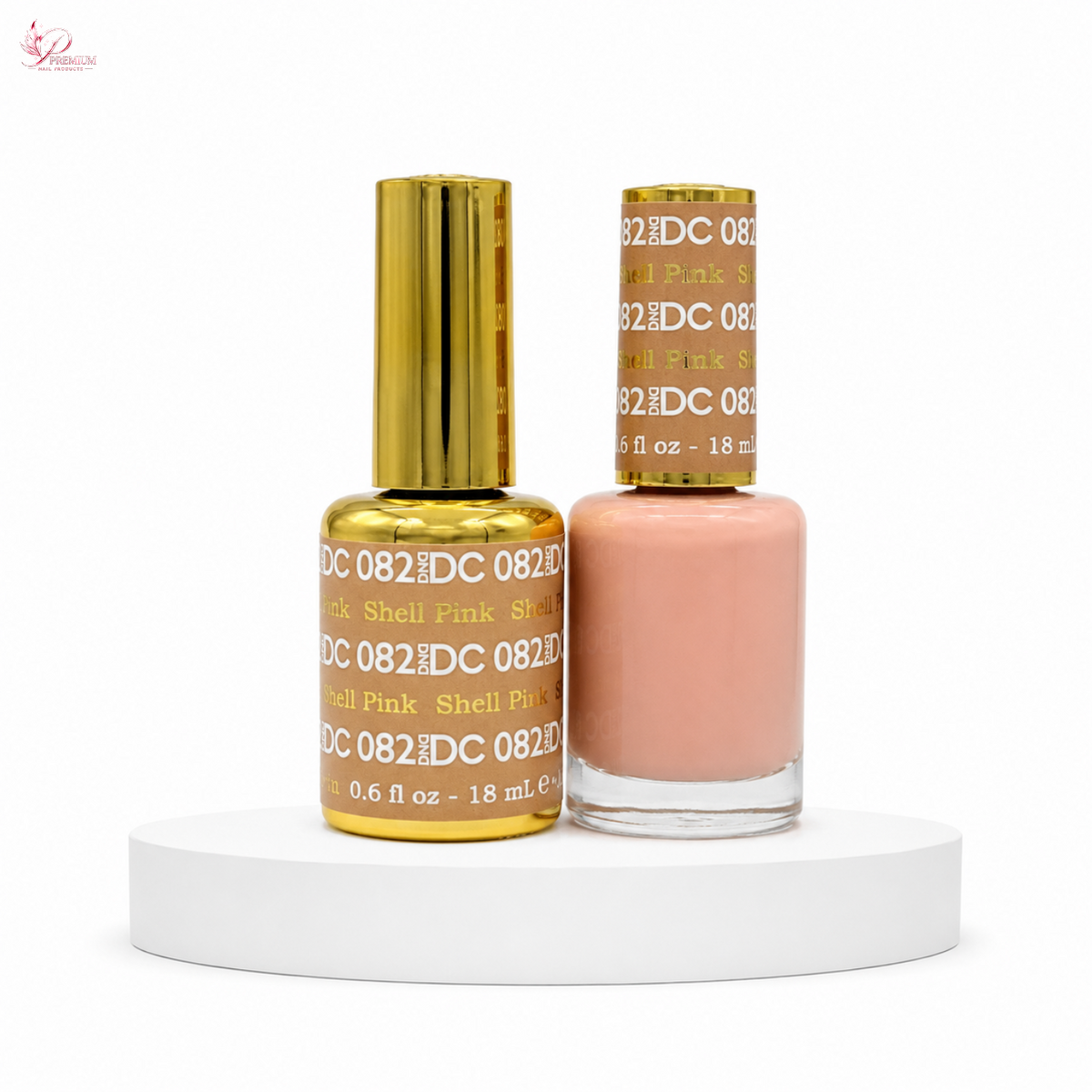 DND DC Duo Gel #082 SHELL PINK