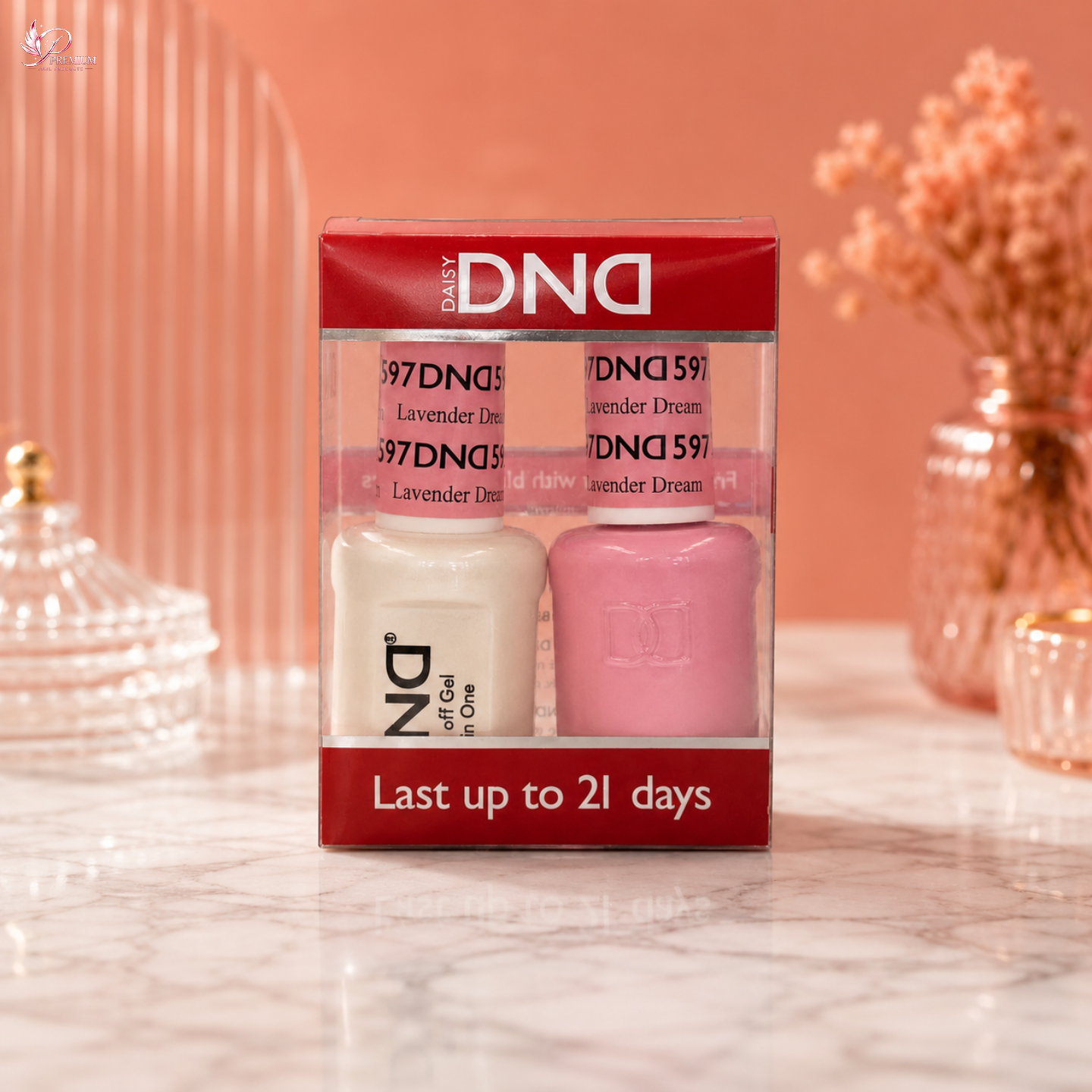 DND Duo Gel #597 Lavender