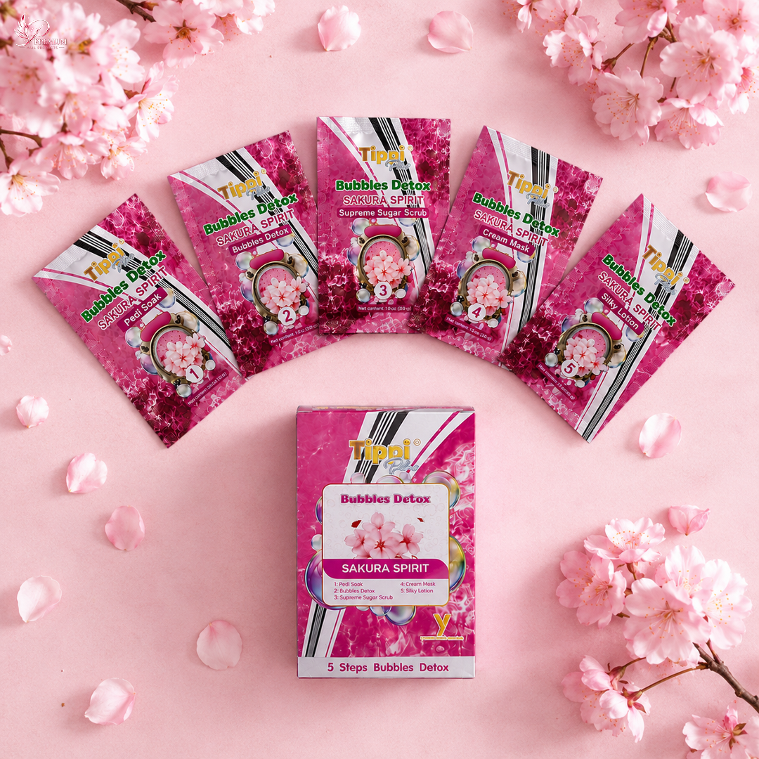 Tippi Plus Bubble Detox 5 Steps - Sakura Spirit