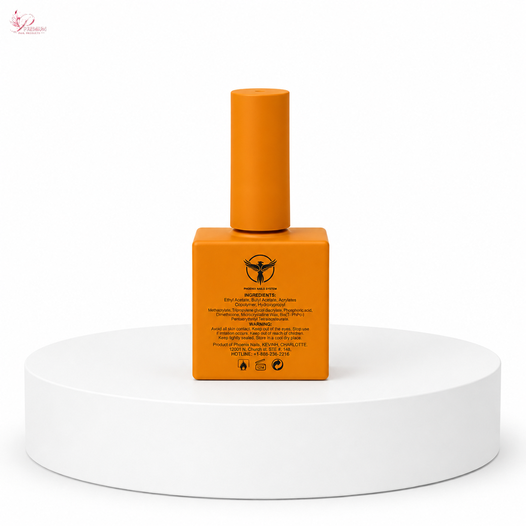 Phoenix - Flexi Nail Bonder (Sticky Bond) HEMA TPO FREE - Kit 8oz Free 6 (0.7 oz)