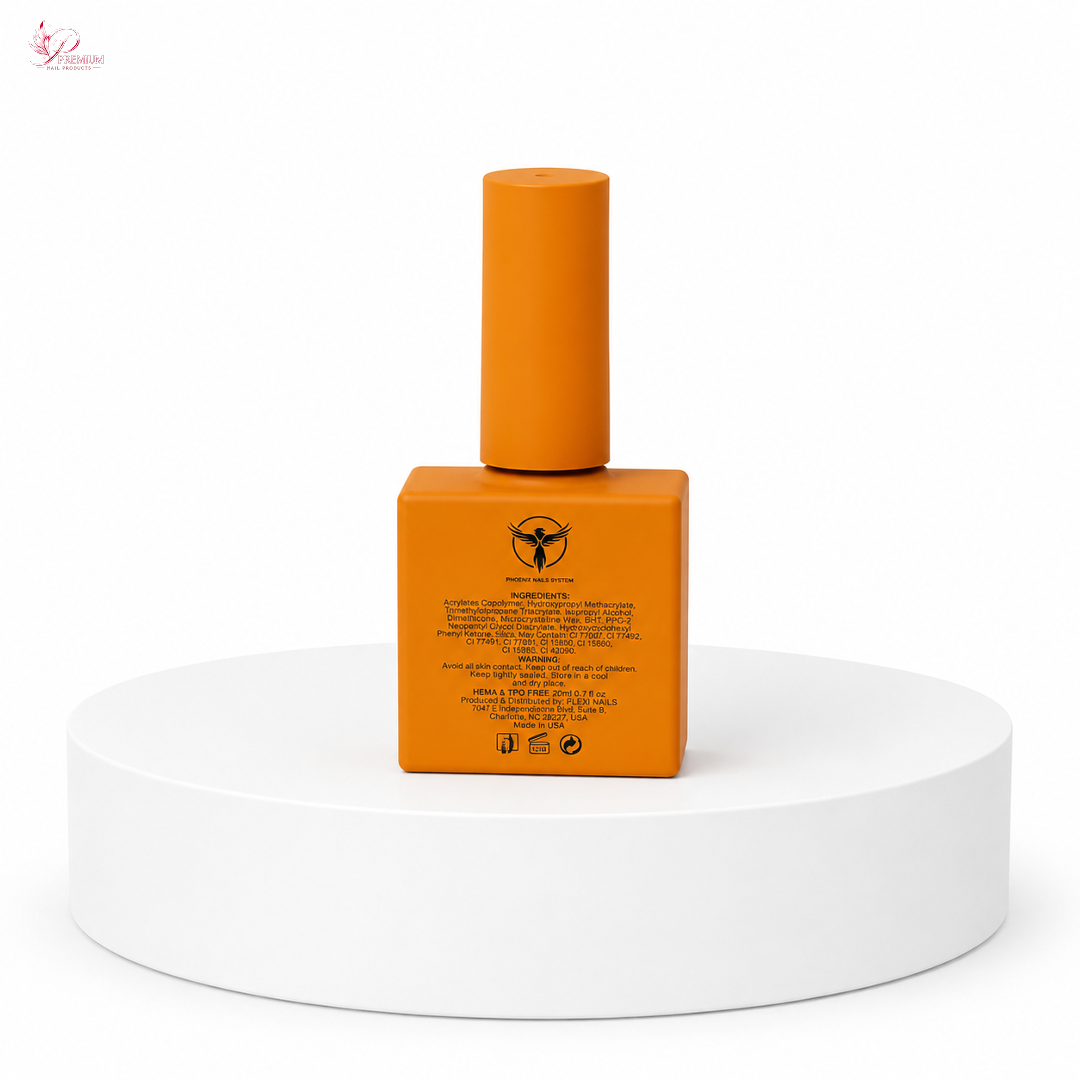 Phoenix - Flexi Gel Top Base HEMA TPO FREE (Super Base) - Kit 8oz Free 6 (0.7oz)