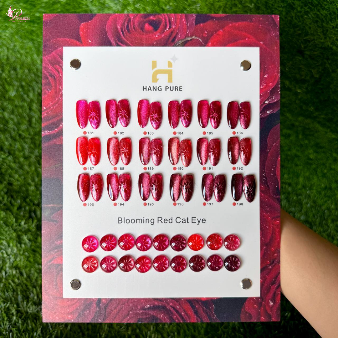HANG Blooming Red Cateye 18ml 18 Colors